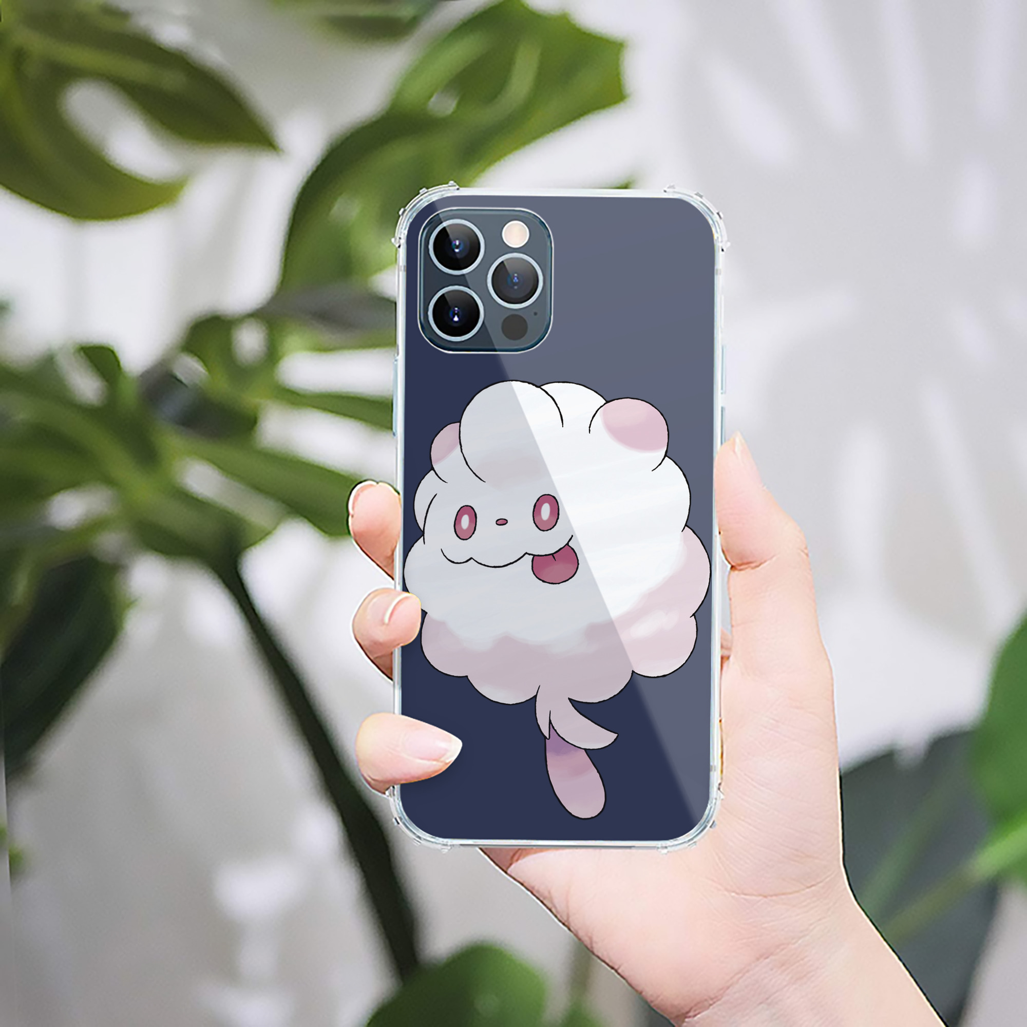 （画像用） ポケットモンスター Pokémon 【iPhone 12シリーズ対応】透明スマホケース（クリアソフトケース）
